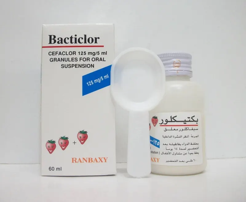 بكتيكلور 125 مجم / 5 مل معلق 60 مل