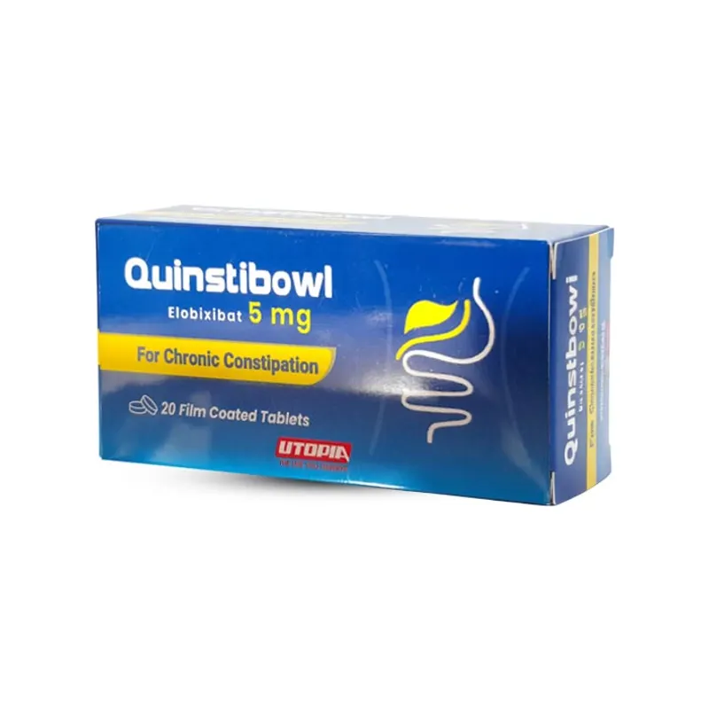 QUINSTIBOWL 5 MG 20 F.C. TABS.