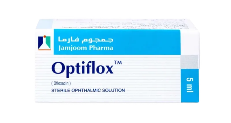 اوبتيفلوكس قطره عين 5 ملي