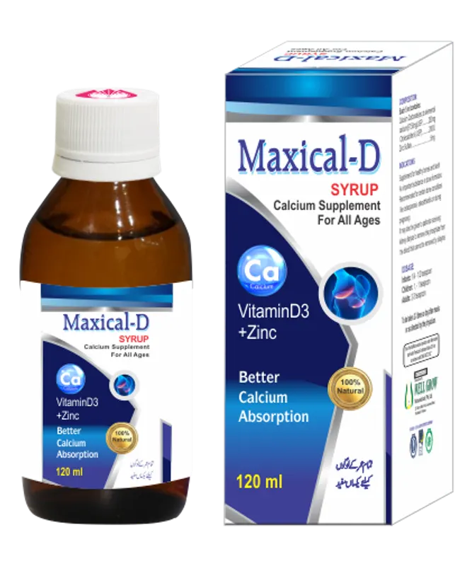 MAXICAL D ORAL SUSP. 120 ML